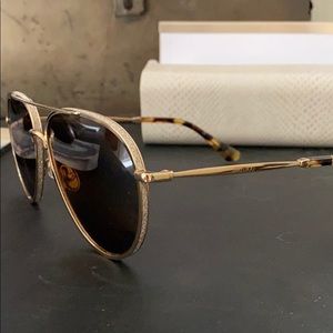 Jimmy Choo aviator sunglasses polarized